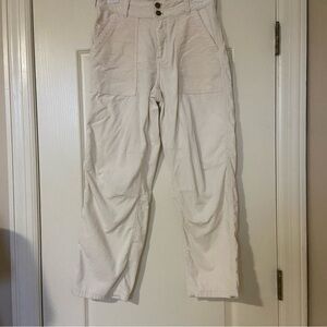 Pilcro Cream Corduroy Pants
